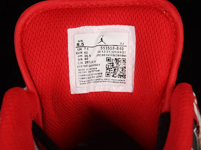 All categories Air Jordan Jordan series basketball shoes Air Jordan 1 Low Air Jordan 1 Low AJ1 Joe 1 customized version Vibe flavor deconstruction sports culture basketball shoes DC0774-840